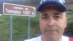 Francisco Javier Mrquez durante una ruta 