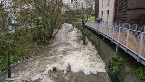 R�o Barba�a, a su paso por la ciudad de Ourense 