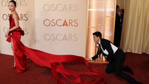 La actriz Li Jun Li, de �Los pecadores�, con un vestido de Gaurav Gupta Couture