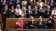 Diputados asistentes a la jura de la Constituci�n de la princesa Leonor