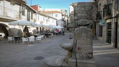 Imagen del casco hist�rico de Muros.