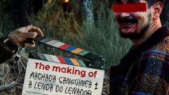 Cartel de  The making of Machada Sangu�nea 4: O le�ador eterno .
