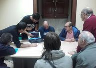 Reuni�n del Concello con entidades para hablar de cultura rupestre.