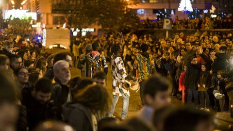 La cabalgata abarrot� las calles de Ferrol