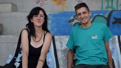 Idoia y Alfre, en el Auditorio de Ourense