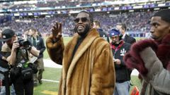 Sean Diddy Coms, ahora encarcelado, en la Super Bowl en el 2018