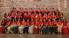 Acto de graduacin en A Corua de los alumnos de la Grande Obra 