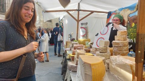 Puestos de la feria medieval de Lugo