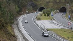En la imagen, de archivo, tramo de autopista en la zona de Campolongo.
