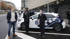 Telmo Ucha, Mar�a Barrera y Gonzalo P�rez J�come presentaron los nuevos veh�culos