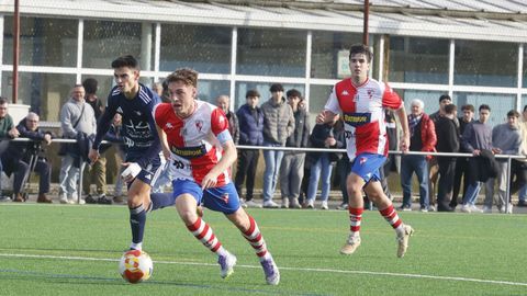 I�aki Mart�nez, no encontro da segunda volta fronte ao Alondras da pasada Liga de Tercera RFEF.