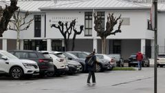 Entrada del IES Elvi�a en A Coru�a