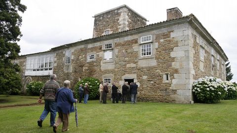 Pazo de Vilar de Francos, en Artes (Carballo)