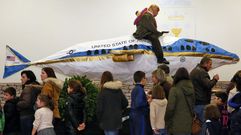 Trump ardi� en Cambados y A Illa