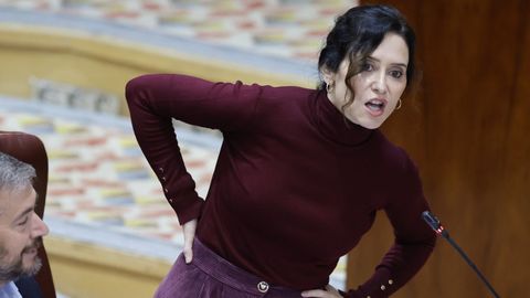 La presidenta de la Comunidad de Madrid, Isabel Daz Ayuso.