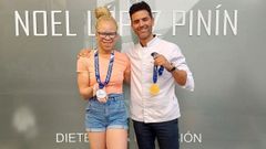 Con Adiaratou Iglesias