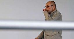 Francisco Rodrguez, exalcalde socialista de Ourense, se dirige a prestar declaracin ante la jueza Pilar de Lara.