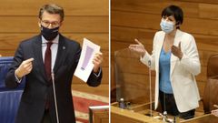 Feijoo y Pont�n, esta ma�ana en el Parlamento