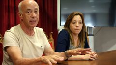 El alcalde, Gonzalo Dur�n y la concejala de Haciendo, Eliana Vidal, presentaron las cuentas del Concello de Vilanova