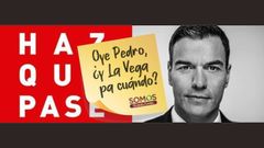 El v�deo de Somos para exigir a Pedro S�nchez que impulse la negociaci�n por La Vega