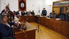 Pleno municipal en Ribadavia