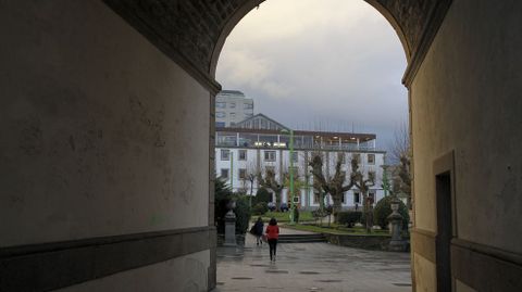 Vista de la vieja c�rcel desde la puerta que lleva su nombre