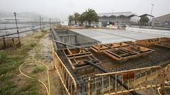 Construcci�n del tanque de tormenta en A Malata