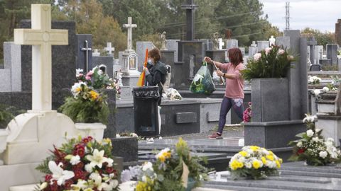 Cementerio de San Froiln, en Lugo.