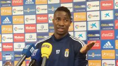 Ibra en la sala de prensa de El Requex�n