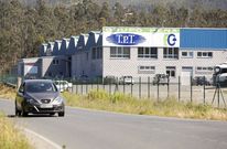 Vista de las naves que fueron asaltadas por los ladrones la noche del pasado lunes. 