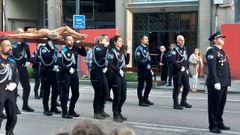 Procesi�n de la Amargura�del Viernes Santo en Vigo
