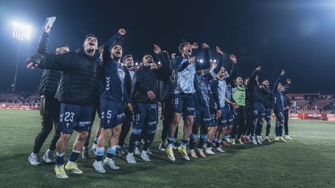 Los c�lticos celebraron por todo lo alto el sexto triunfo a domicilio en la liga