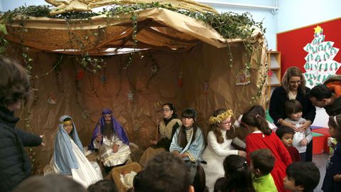 Festival de navidad en los  colegios del Barbanza, Muros y Noia