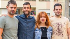 David Cosmen, Javier Fernndez, Vernica Garca Alves e Ivn Cosmen
