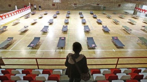 As Travesas. En el �rea deportiva del pabell�n se ubicar� buena parte del despliegue log�stico para los participantes