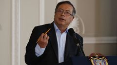 El presidente de Colombia, Gustavo Petro