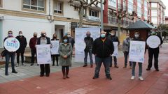 Membros do BNG e da APEHL presentaron a campa�a en Burela