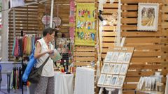 <span lang= gl >Un dous postos d&aacute; feira cambadesa.</span>