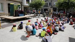 El Festival de T�teres es un atractivo para el p�blico infantil carballi��s