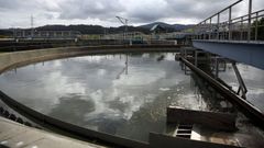 Imagen de archivo de la estacion depuradora de Ribadumia