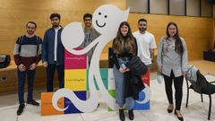 Seis de los ocho alumnos extranjeros con excelencia acadmica que cursarn sus estudios de mster en Ourense 