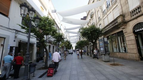 Ra do Paseo, en Ourense. Junto con Prncipe, en Vigo, tiene el metro comercial ms caro de Galicia, 720 euros el metro cuadrado. 