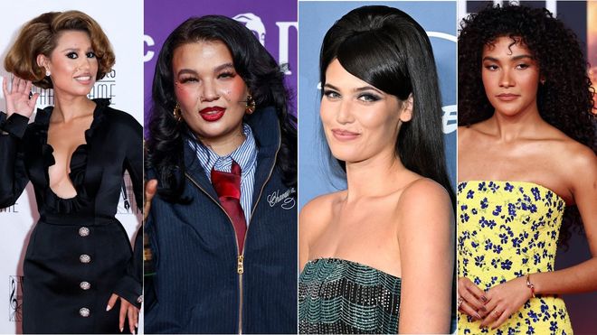 De izquierda a derecha, Ray, Lola Young, Sienna Spiro y Olivia Dean.