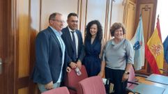 V�ctor Rodr�guez (primero por la izquierda) en el pleno de junio del 2020 a�os en el que tomaron posesi�n los concejales electos en las elecciones municipales de aquel a�o 