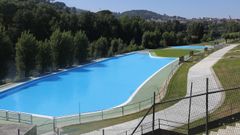 Los vasos de las piscinas de Oira ya est�n preparados para recibir a los ba�istas