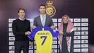 Cristiano Ronaldo.Cristiano Ronaldo en su presentacin con el Al Nassr.