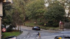 Una de las entradas al parque de Santa Margarita