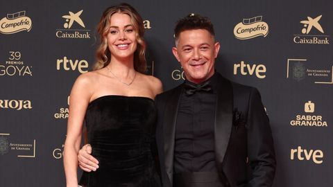 Candela Márquez y Alejandro Sanz, en una imagen de archivo