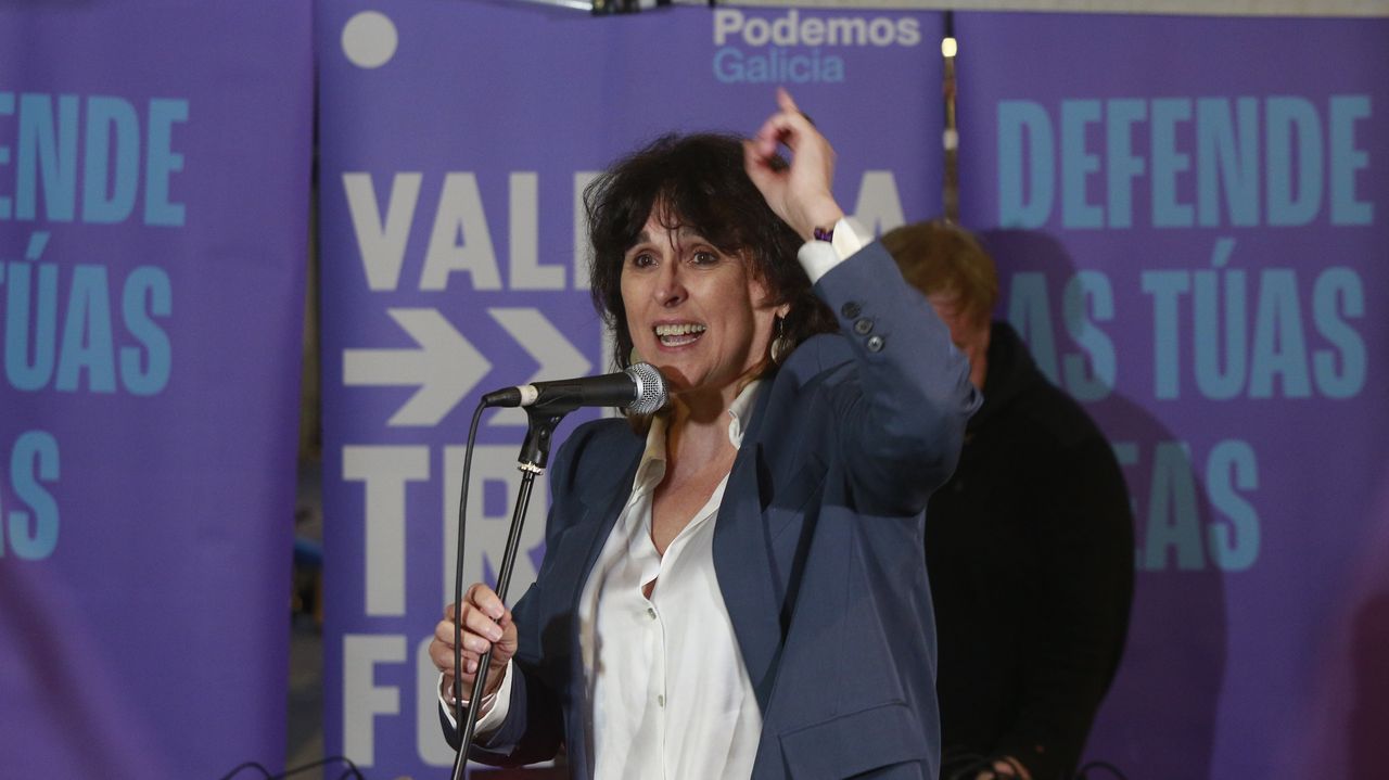 Isabel Faraldo es proclamada líder de Podemos en Galicia con el 80 % de los votos