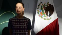 La presidenta de M�xico, Claudia Sheinbaum.